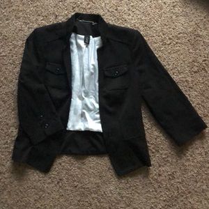 Black work blazer